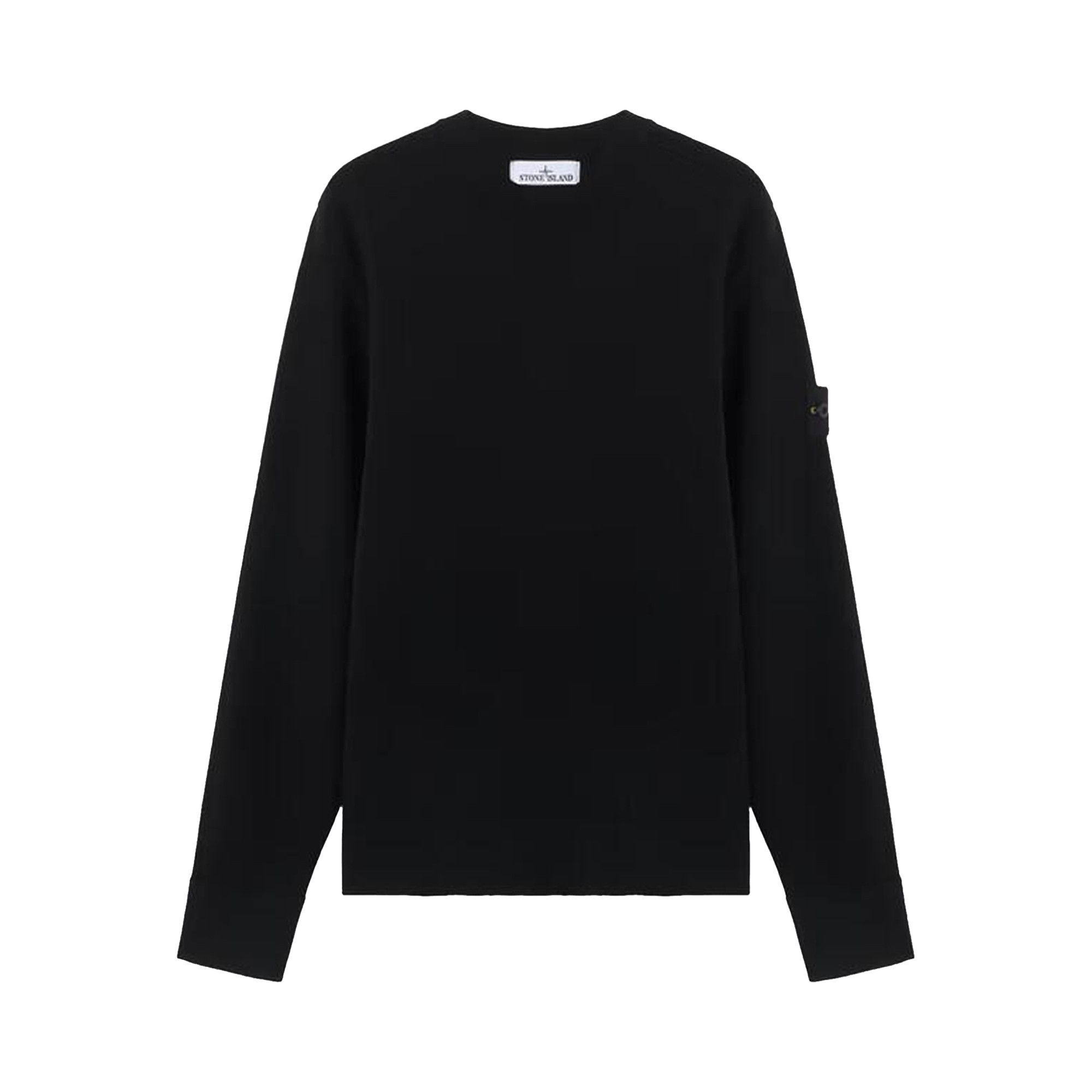 Stone Island RWS Wool Crewneck 'Black' - 1