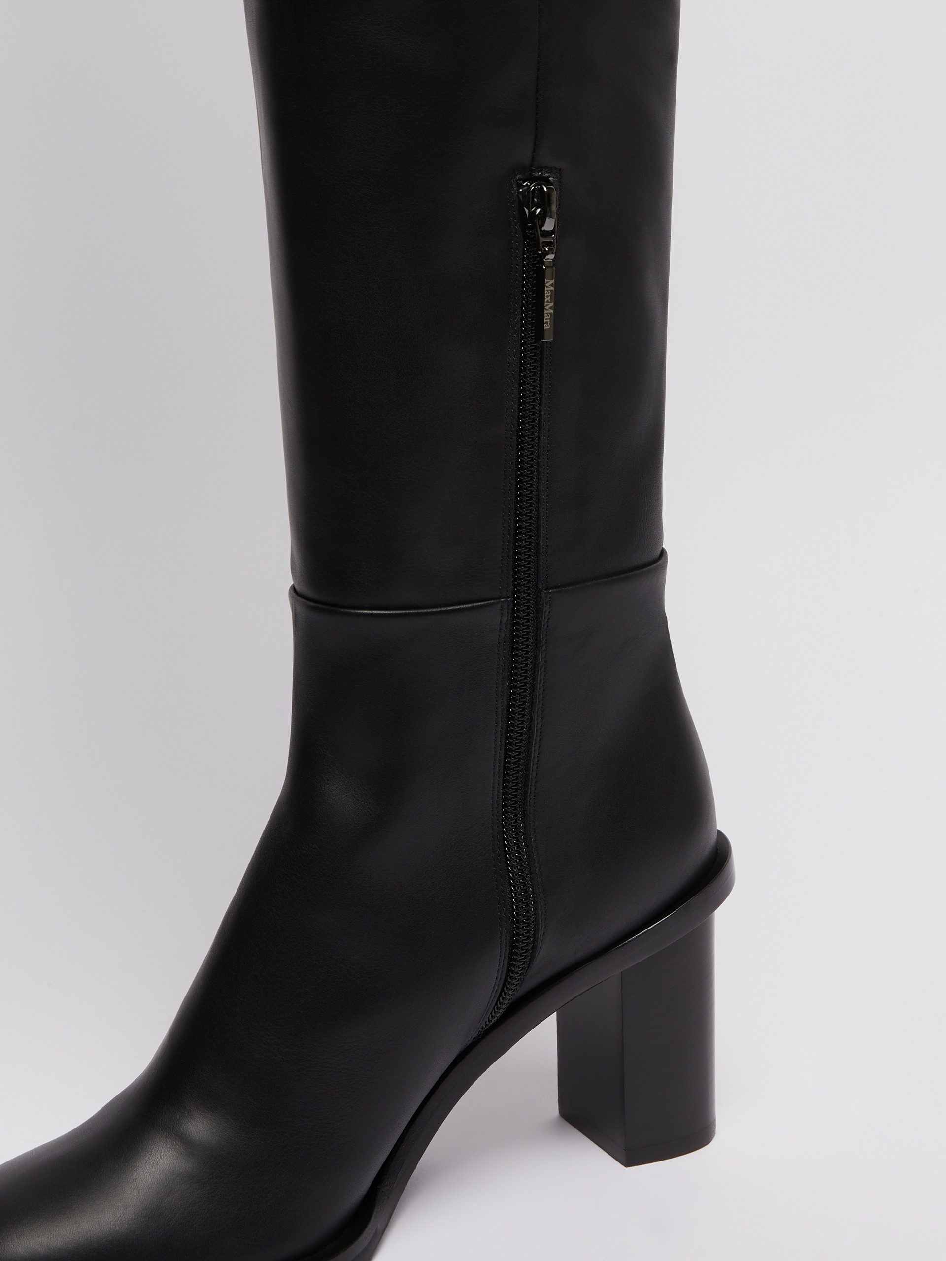 CUISSARD80 Leather thigh-high boots - 4