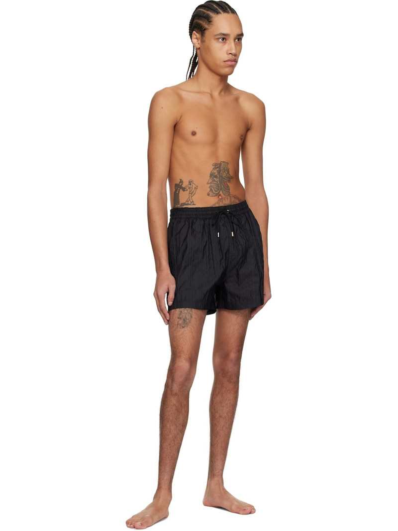 Paul Smith Black Shadow Stripe Swim Shorts outlook