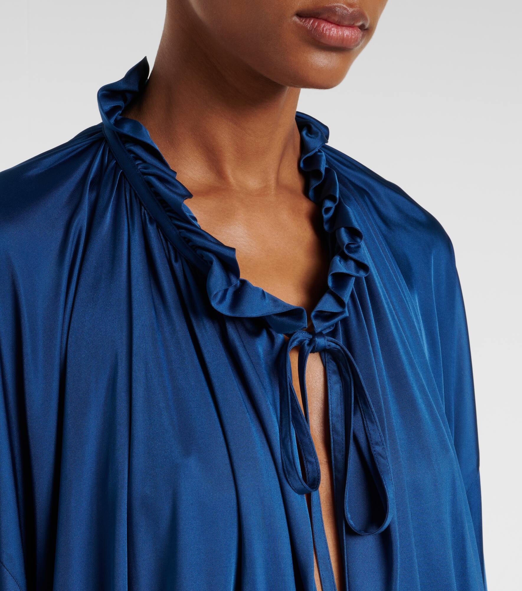 Gathered blouse - 4