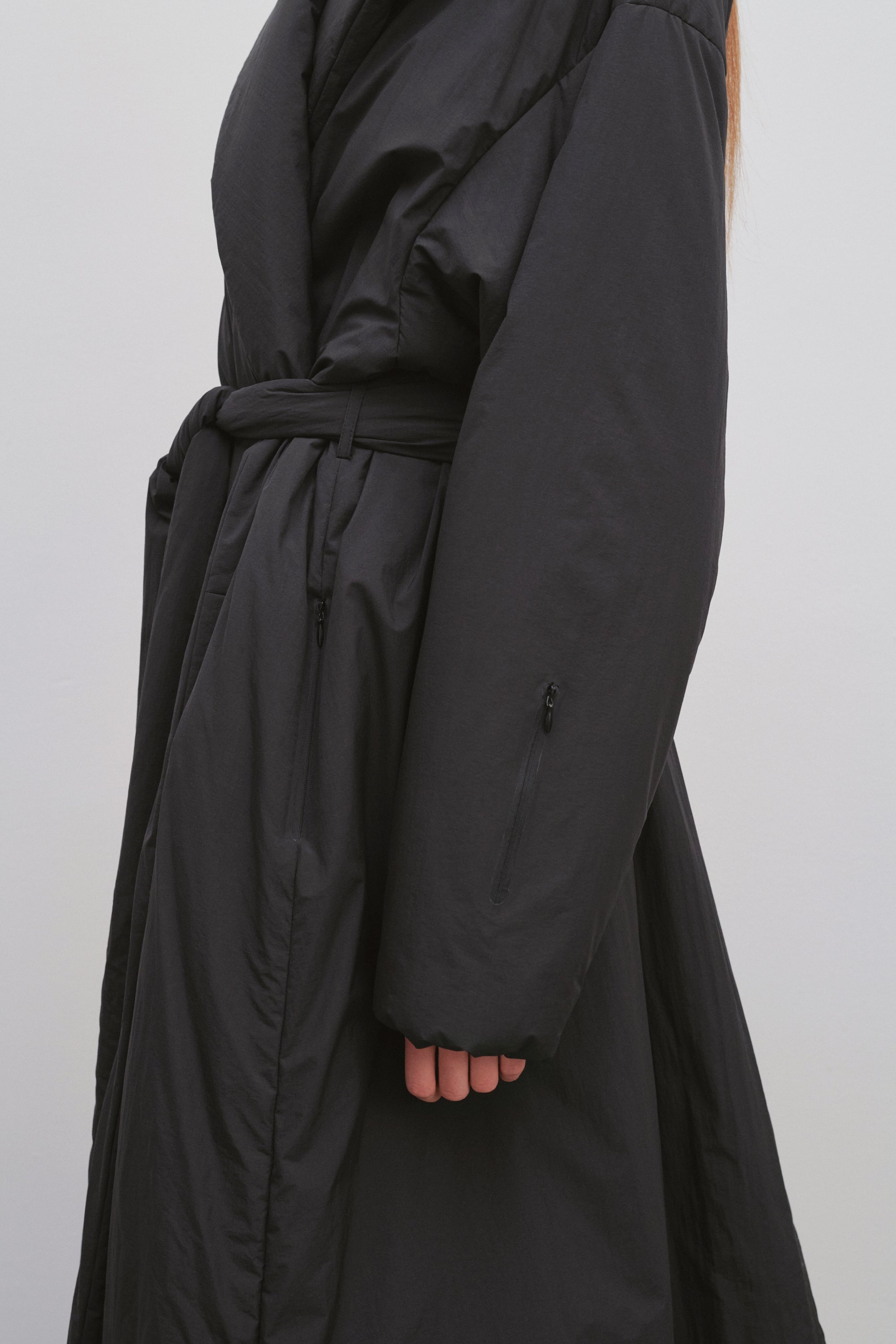 Francine Coat in Silk and Nylon - 6