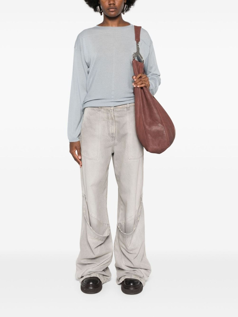 Rick Owens virgin-wool sweater outlook