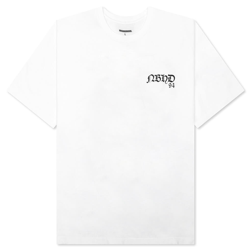 【NEIGHBORHOOD】NH . TEE SS-23 NEIGHBORHOOD NH S/S TEE 23 - WHITE | feature | REVERSIBLE