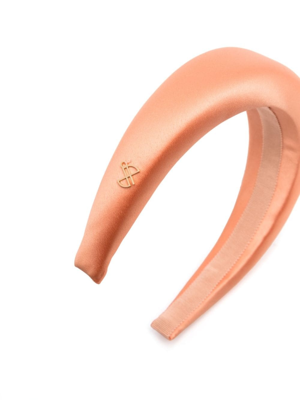 logo-charm satin haird band - 3