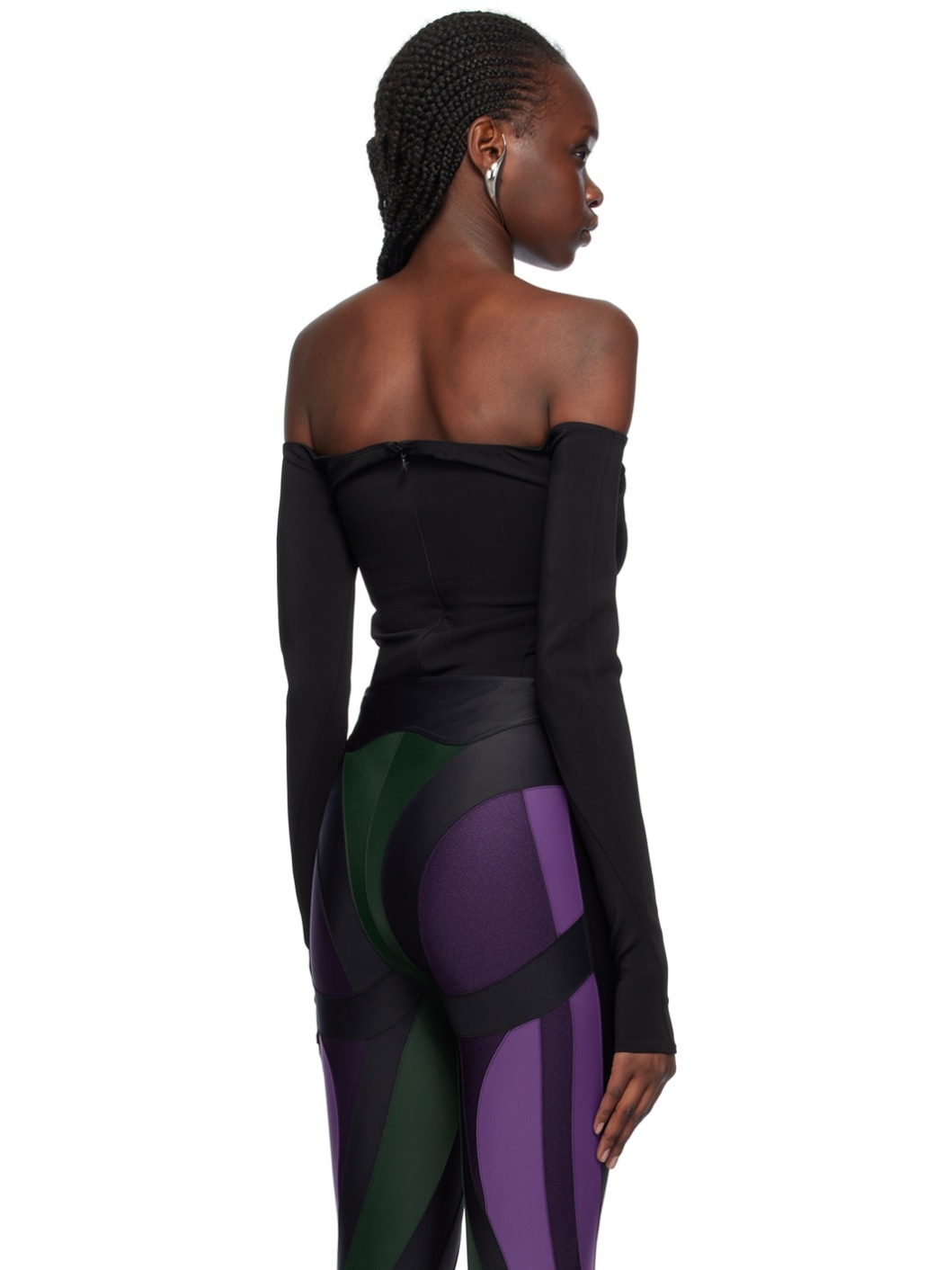 Black Circle Bodysuit - 3
