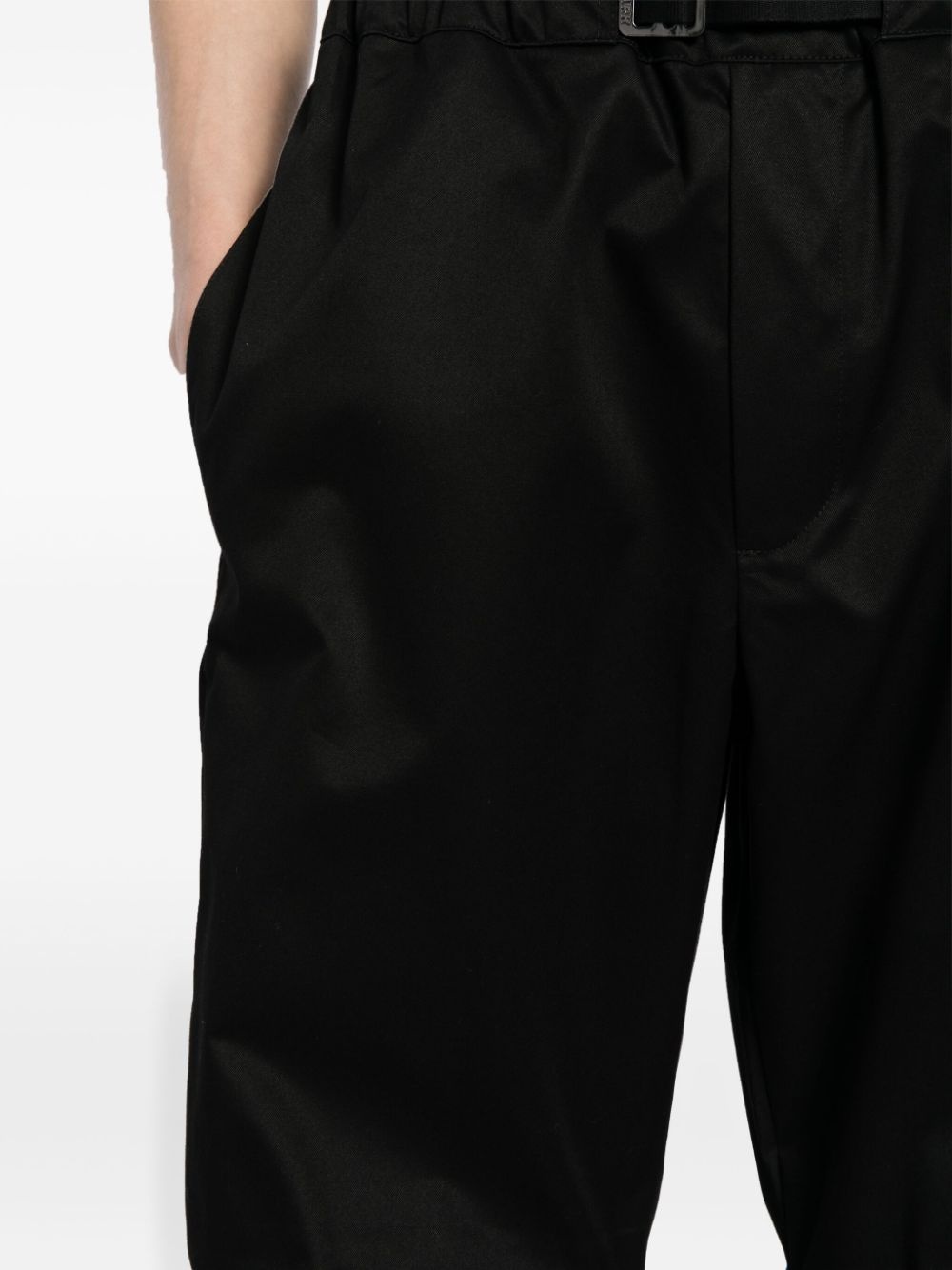 belted cropped trousers - 5