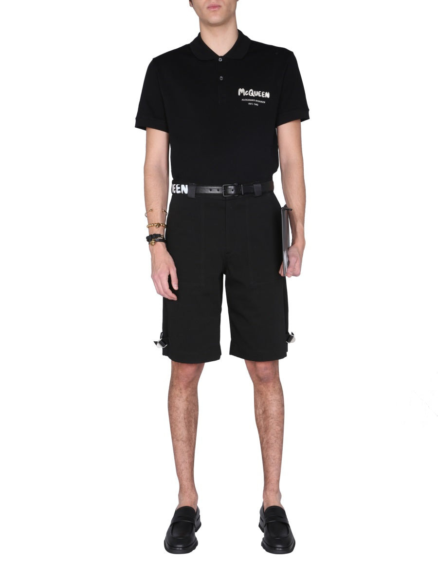 Alexander Mcqueen Men Regular Fit Bermuda - 2
