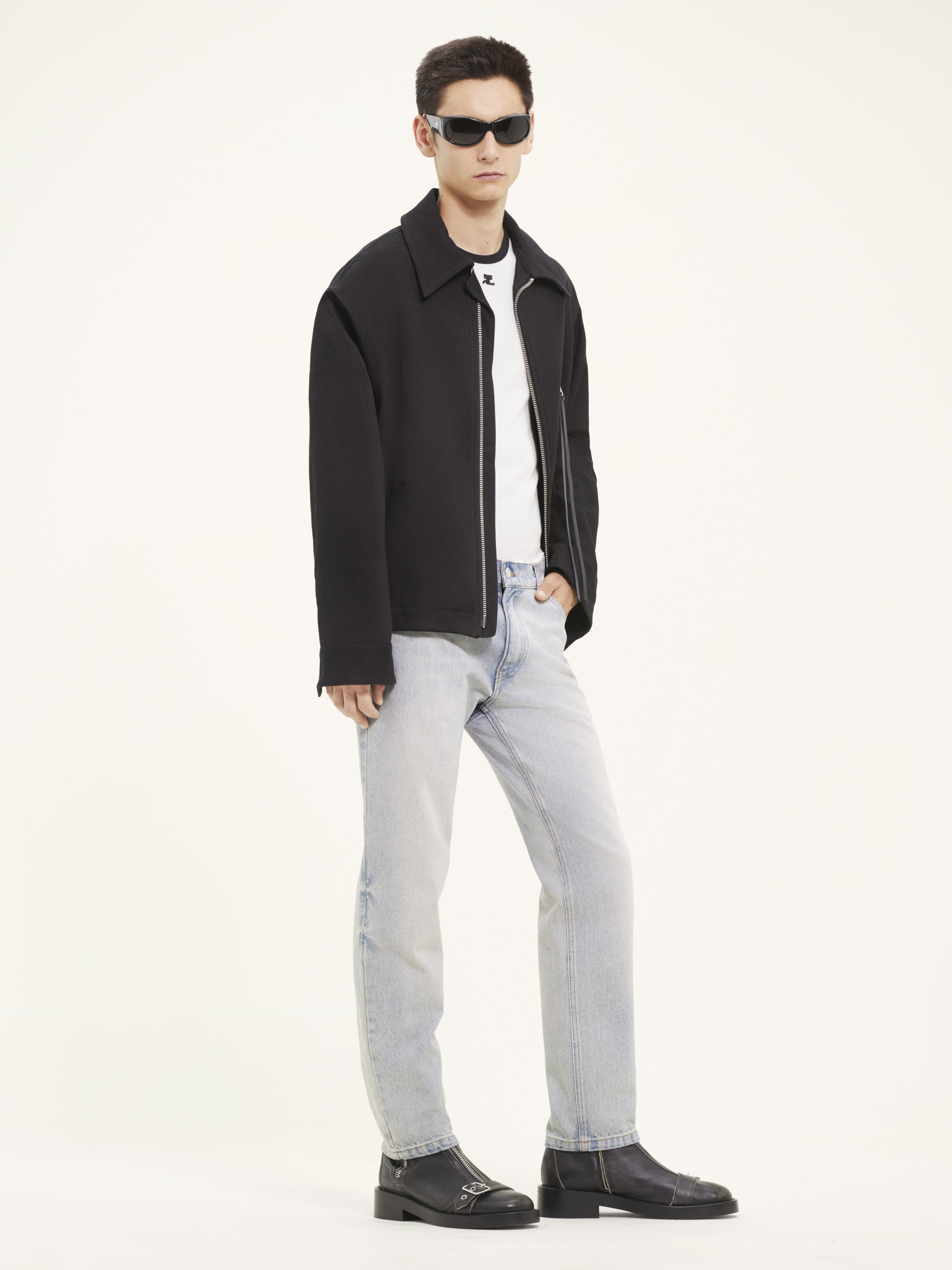 RETRO TWILL ZIP WORKWEAR JACKET - 2