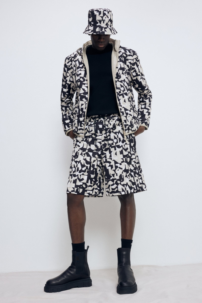 MACKAGE WOLFFE-PR Abstract Geometric Bucket Hat outlook