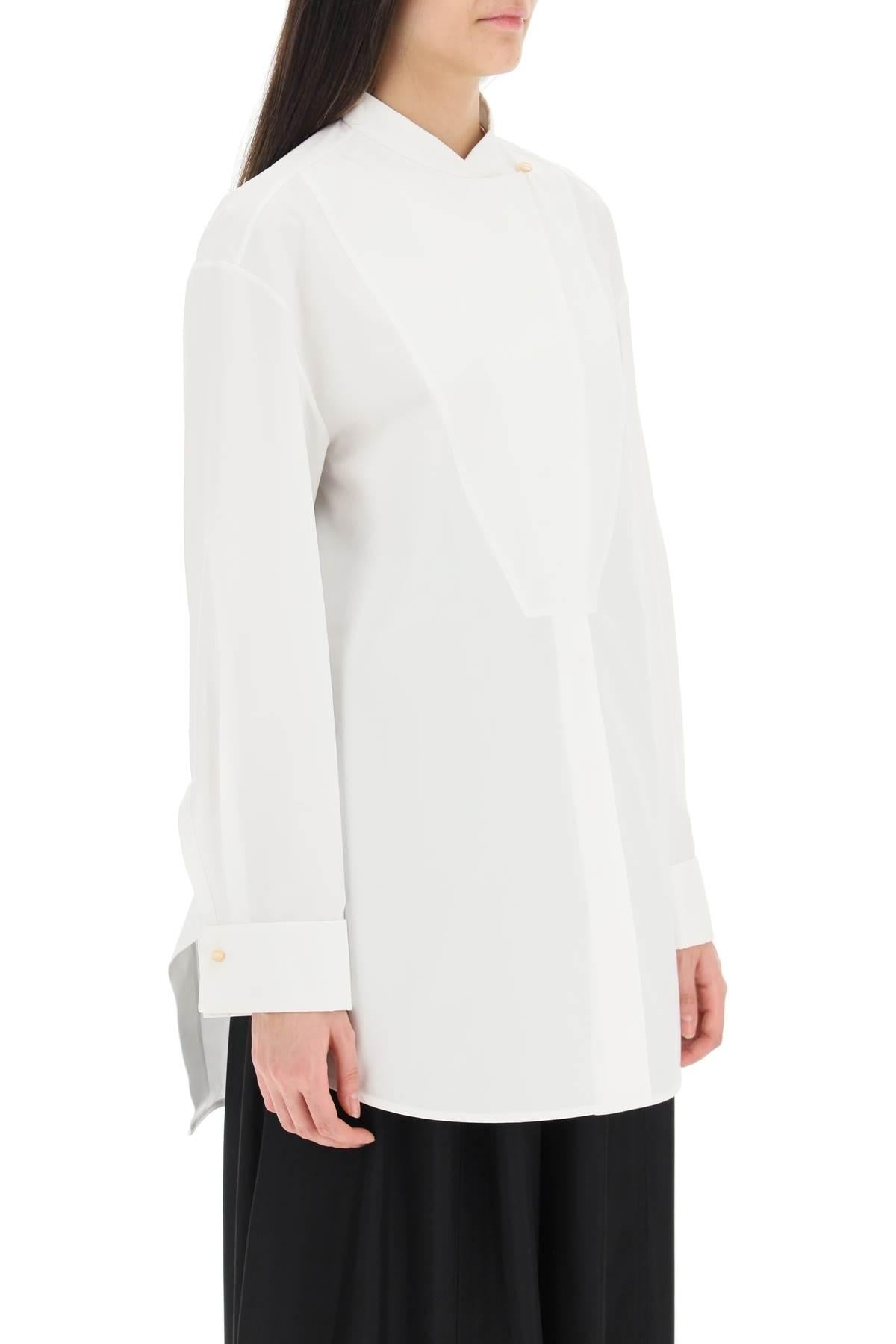 LONG-SLEEVED SHIRT WITH PLASTRON - 3