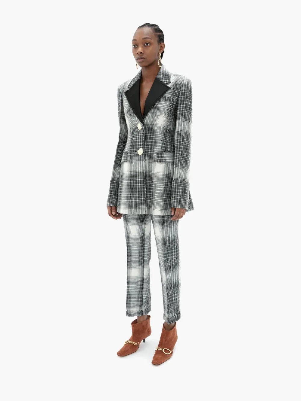 TAILORED FOLD-OVER CUFF JACKET - 3