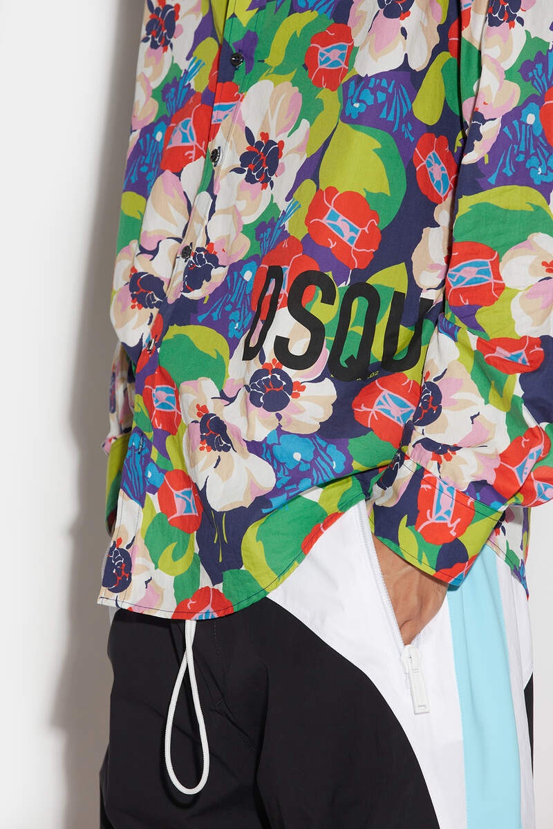DROPPED SHOULDER SHIRT - 4