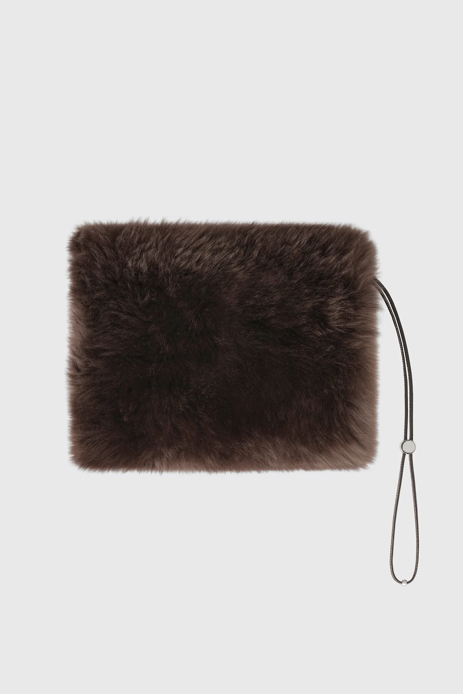 VIVERRA shearling pouch - 1