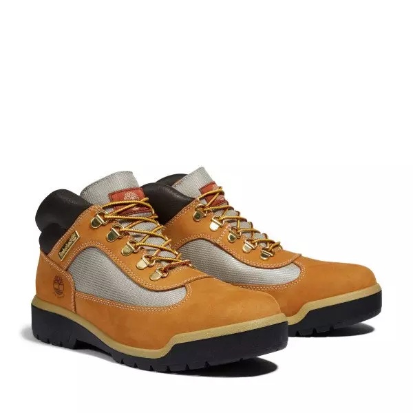 Field Lace Up Mid "Wheat" Men's Waterproof Boot - 5
