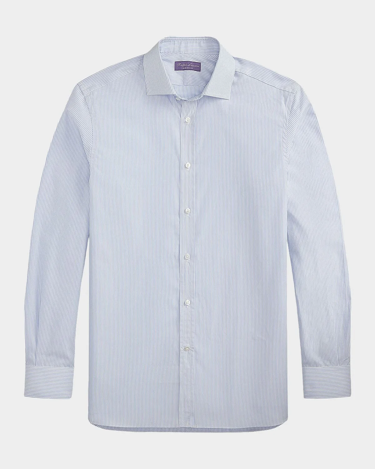 Men's Mini-Bengal-Stripe Cotton Shirt - 1