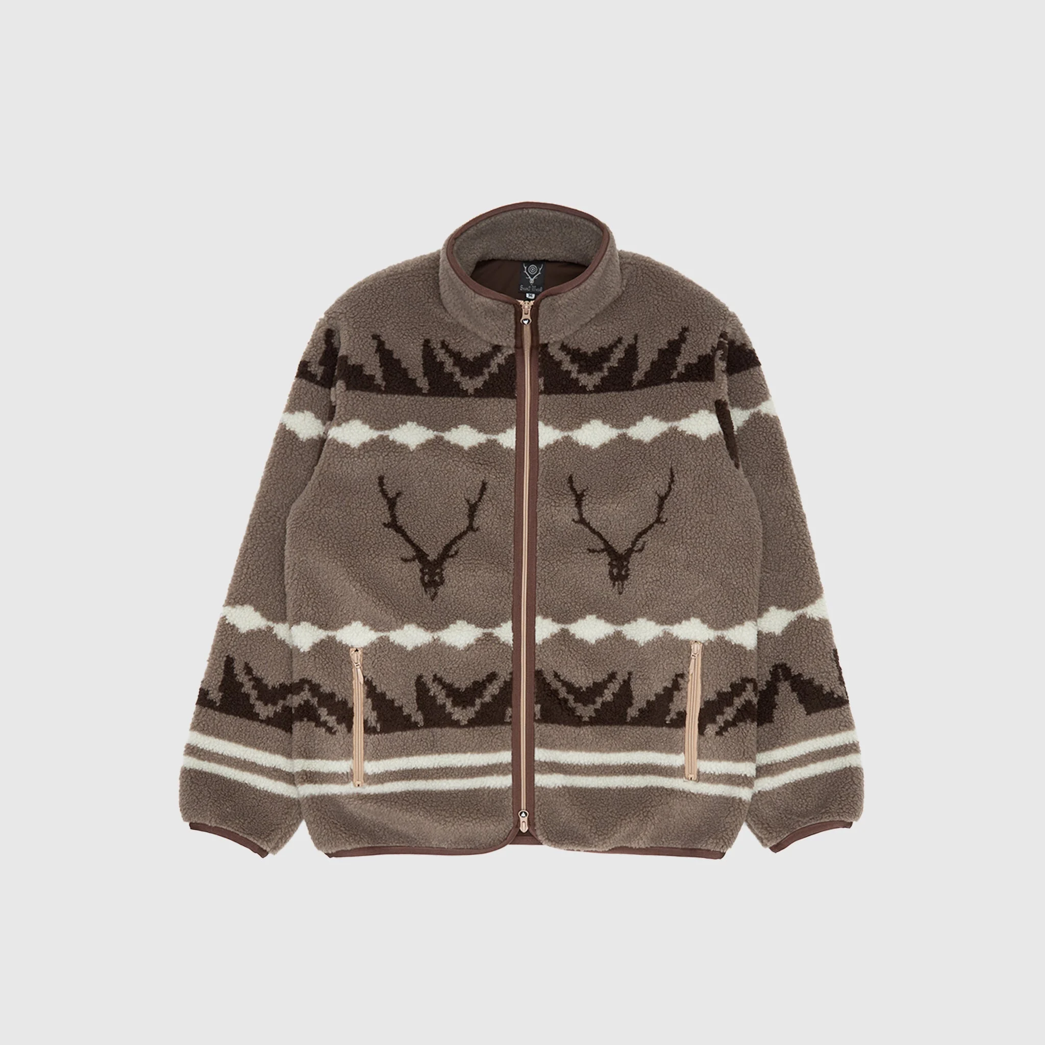 BOA JACQUARD PIPING JACKET - 1