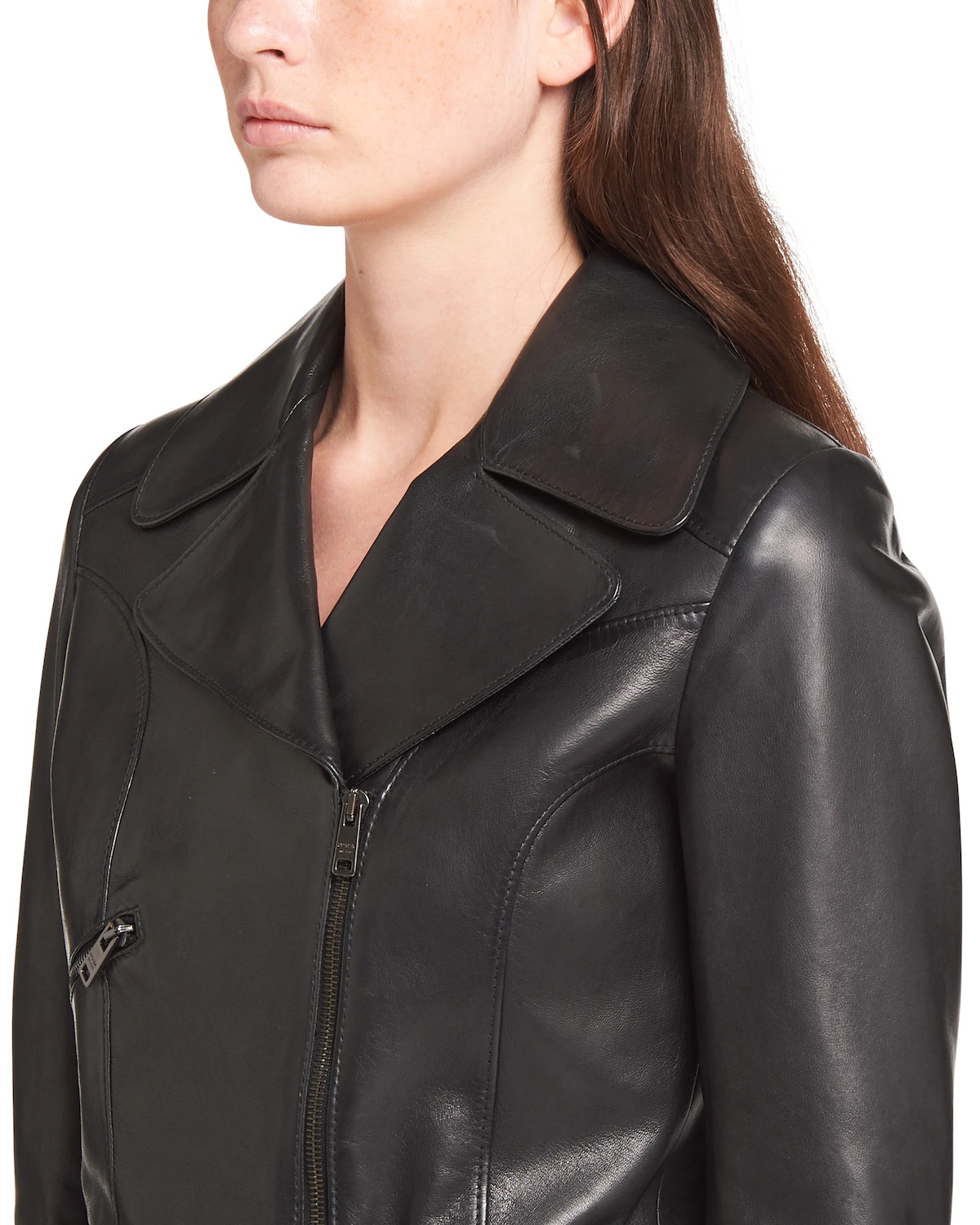 Nappa leather biker jacket - 5