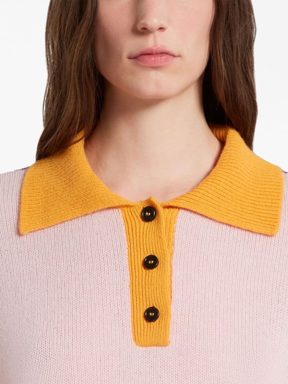 colour-block-design knit cashmere jumper - 5