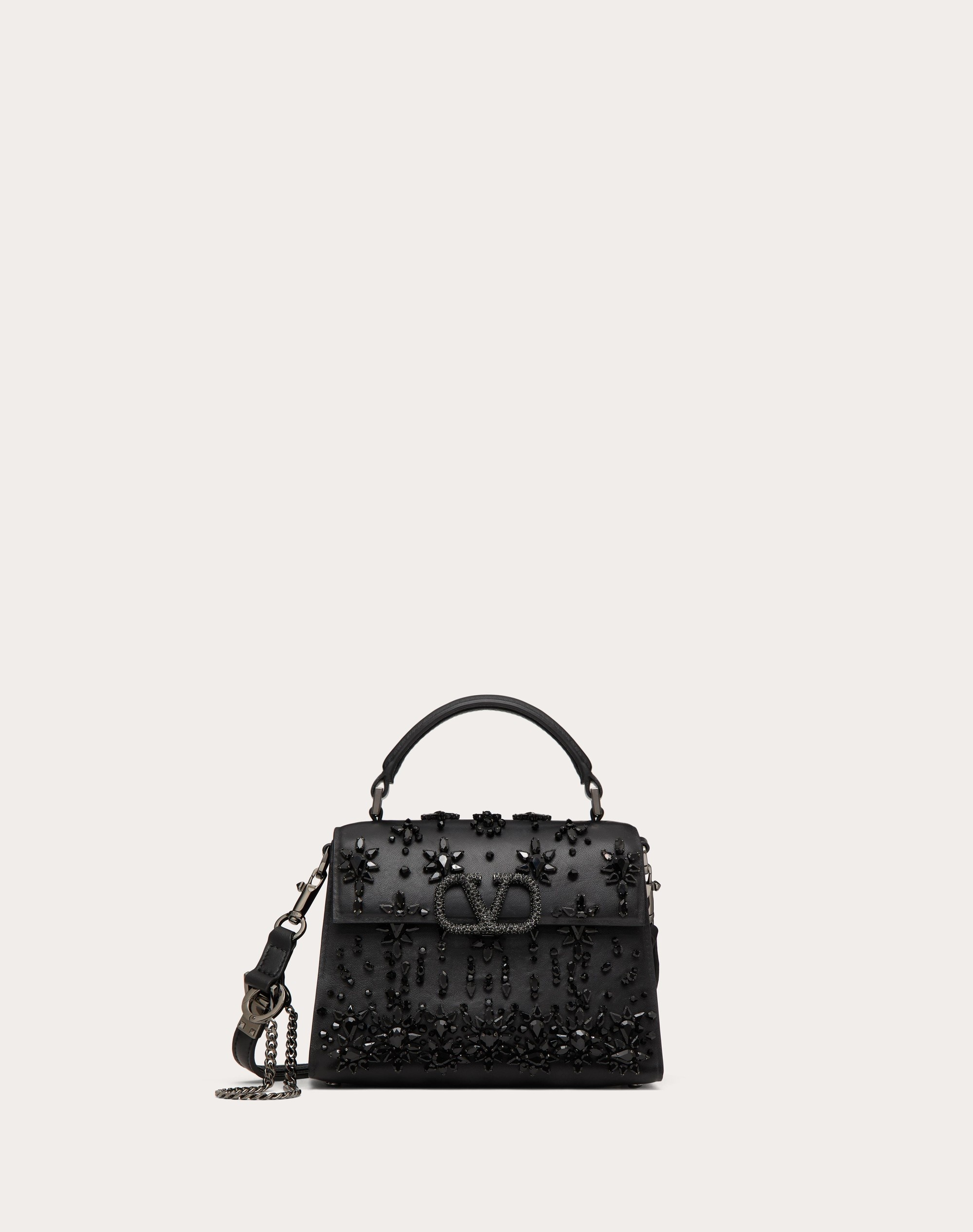 VALENTINO GARAVANI VSLING MINI EMBROIDERED HANDBAG - 1