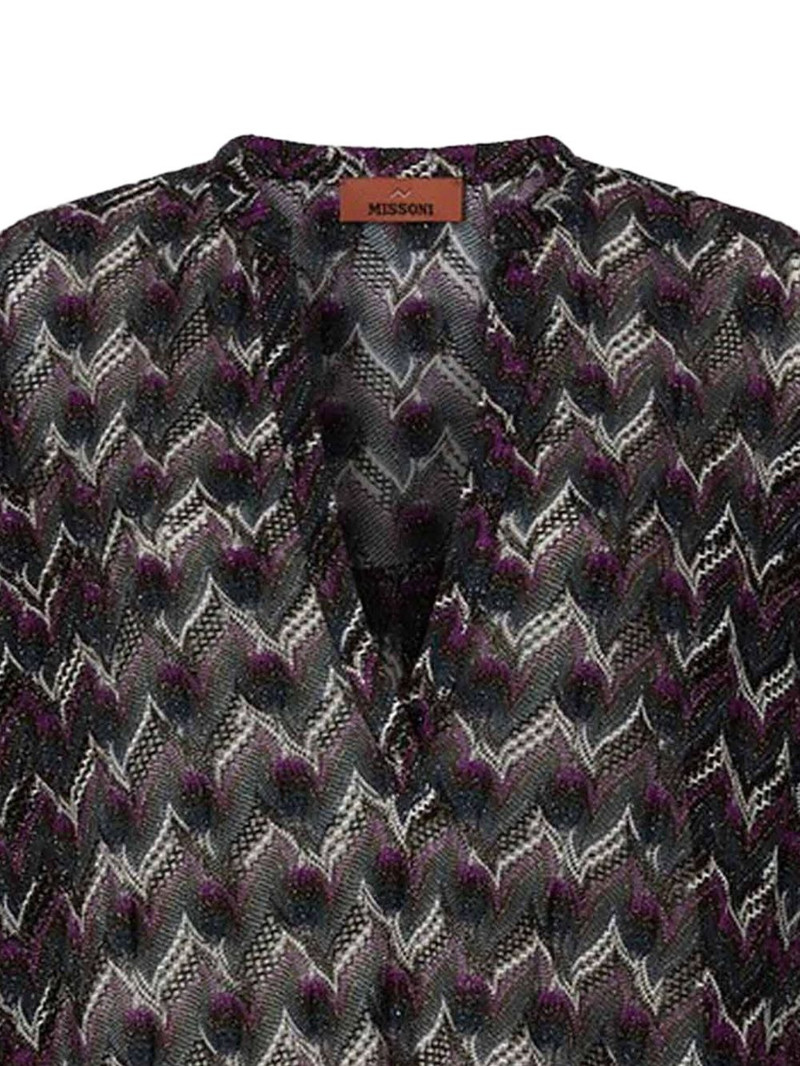 Missoni zigzag-woven blouse outlook