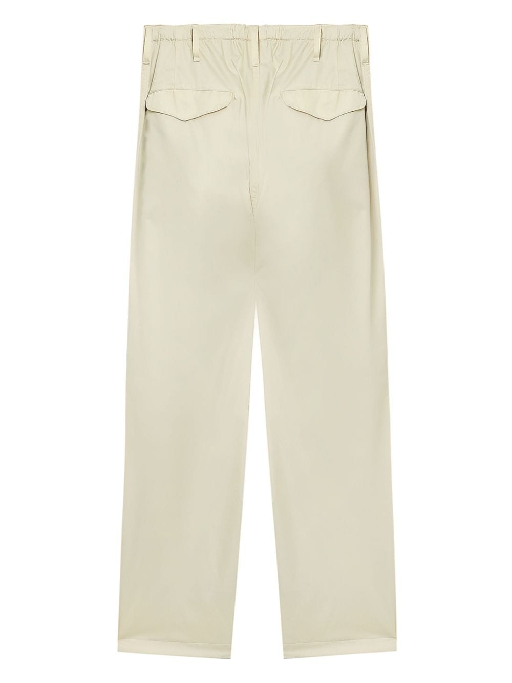 straight-leg satin trousers - 6