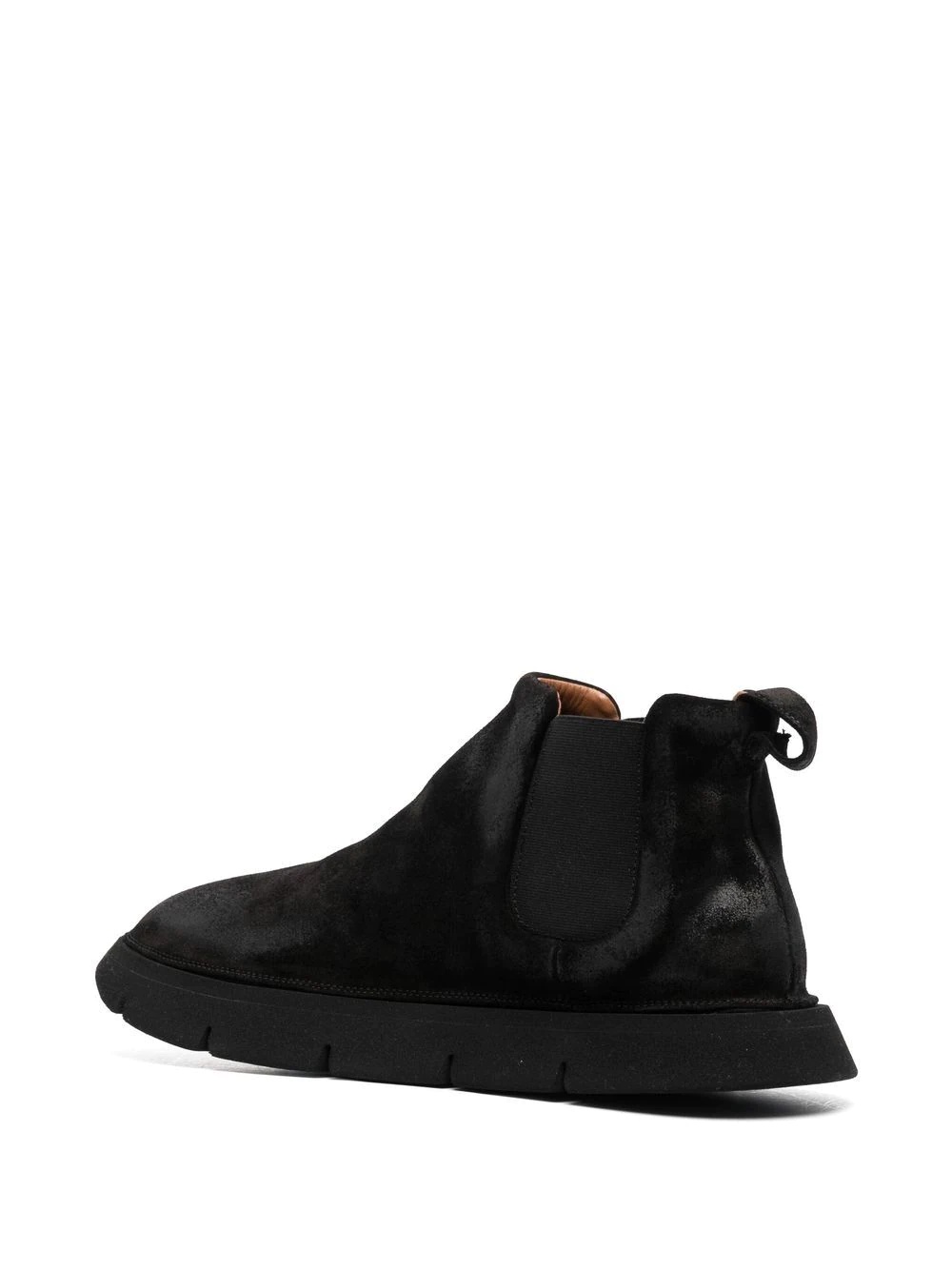 wax-coated leather boots - 3