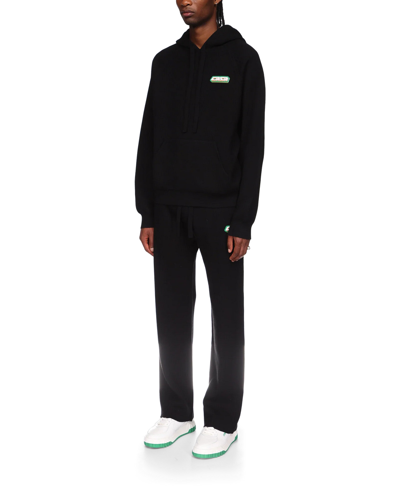 Rib Effect Hooded Sweatshirt - 3