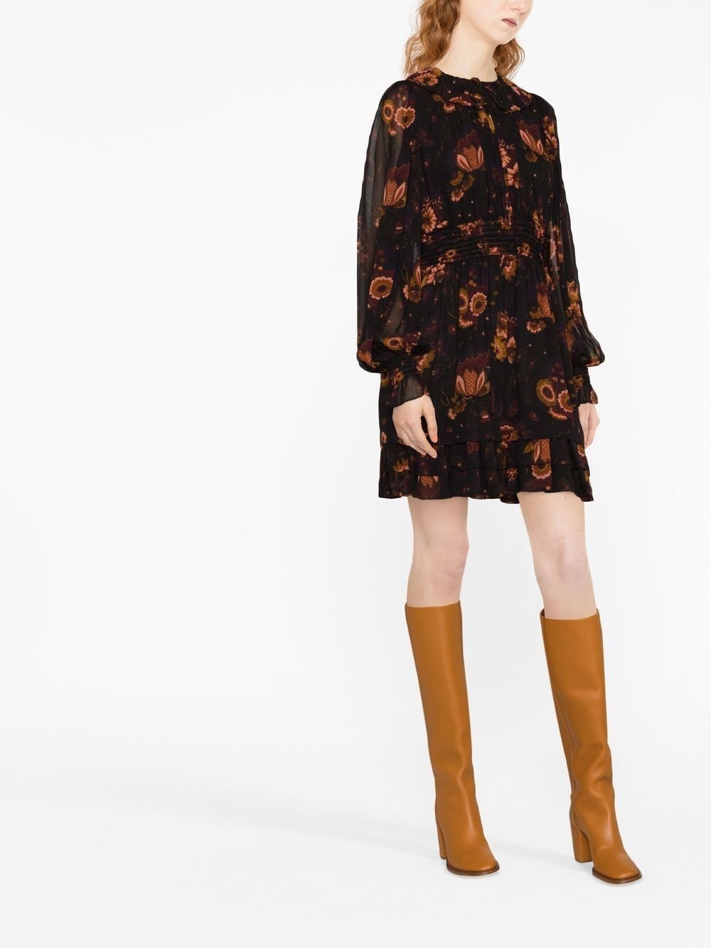 Adara floral-print dress - 2