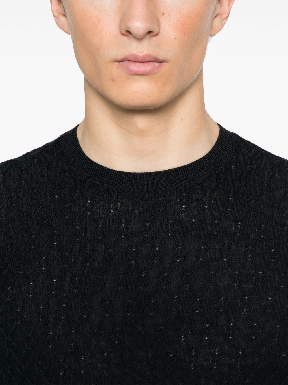 cable-knit sweater - 5