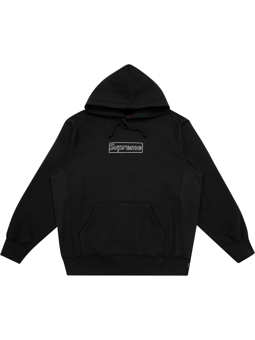 Supreme Kaws Chalk logo hoodie | REVERSIBLE