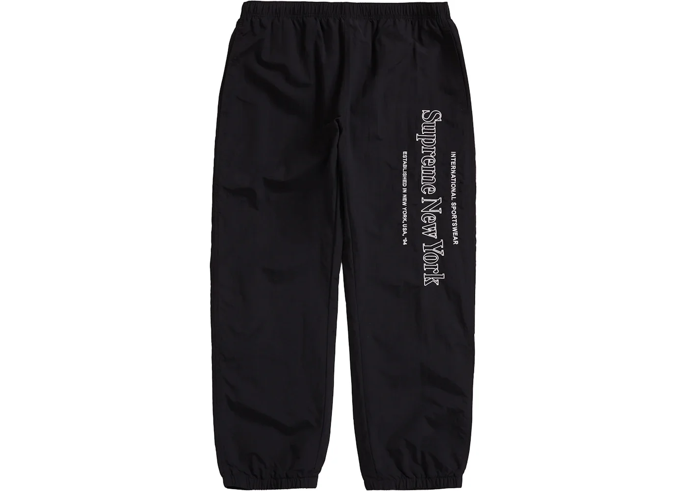 Supreme Side Logo Track Pant (FW20) Black - 1