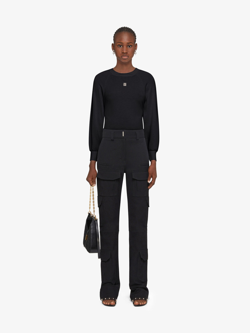 Givenchy SLIM FIT SWEATSHIRT IN FLEECE outlook