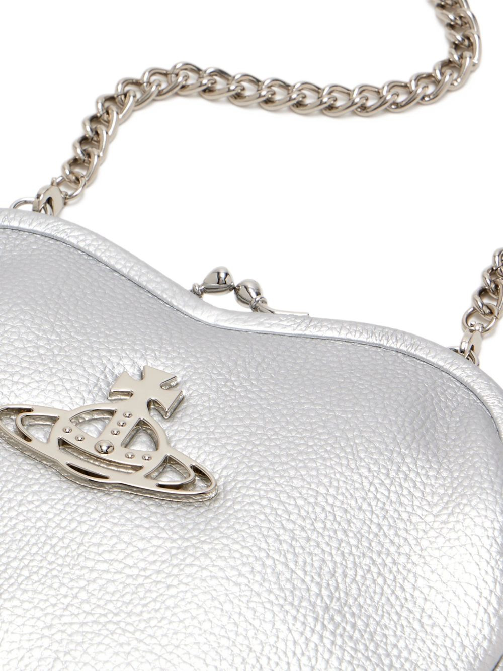 heart-shaped orb shoulder bag - 3