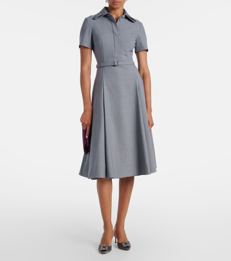 EMILIA WICKSTEAD Iwona belted midi dress outlook