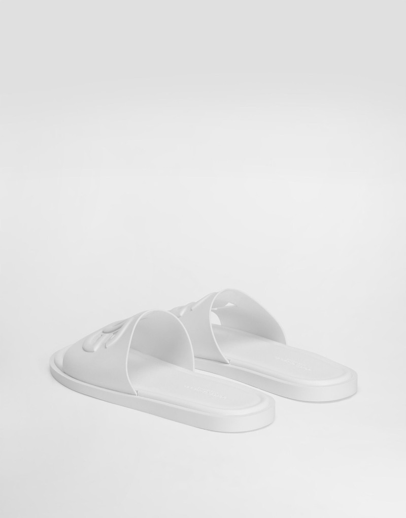 Dolce & Gabbana Rubber beachwear sliders outlook