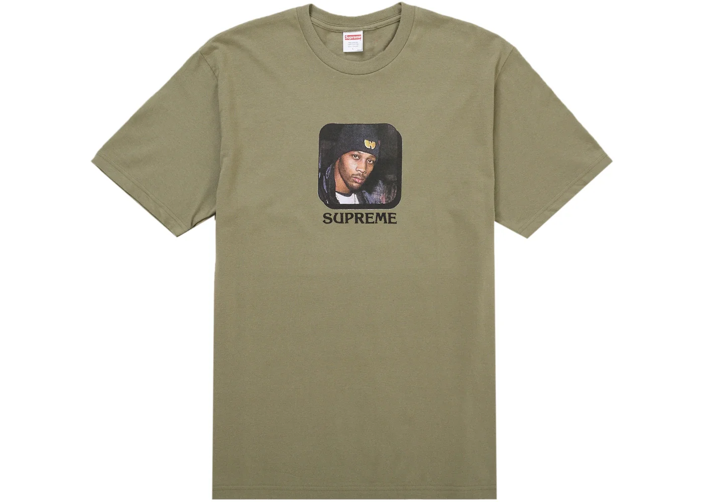 Supreme Wu-Tang Clan RZA Tee Light Olive - 1
