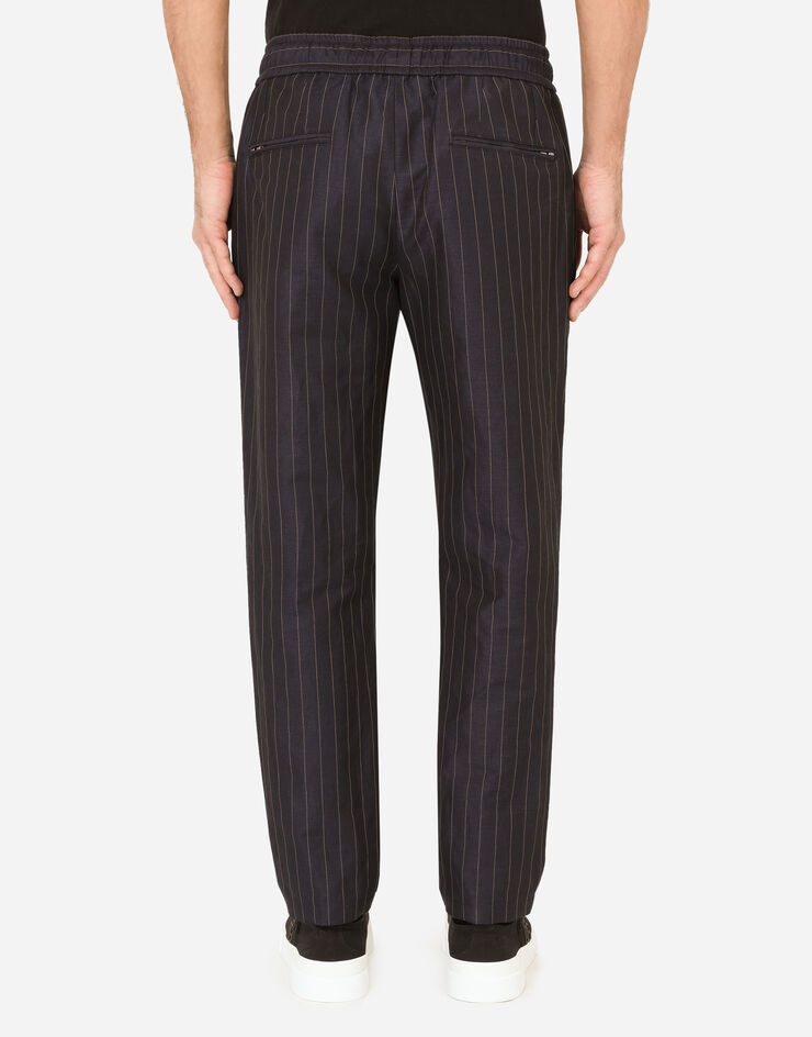 Pinstripe jogging pants - 2