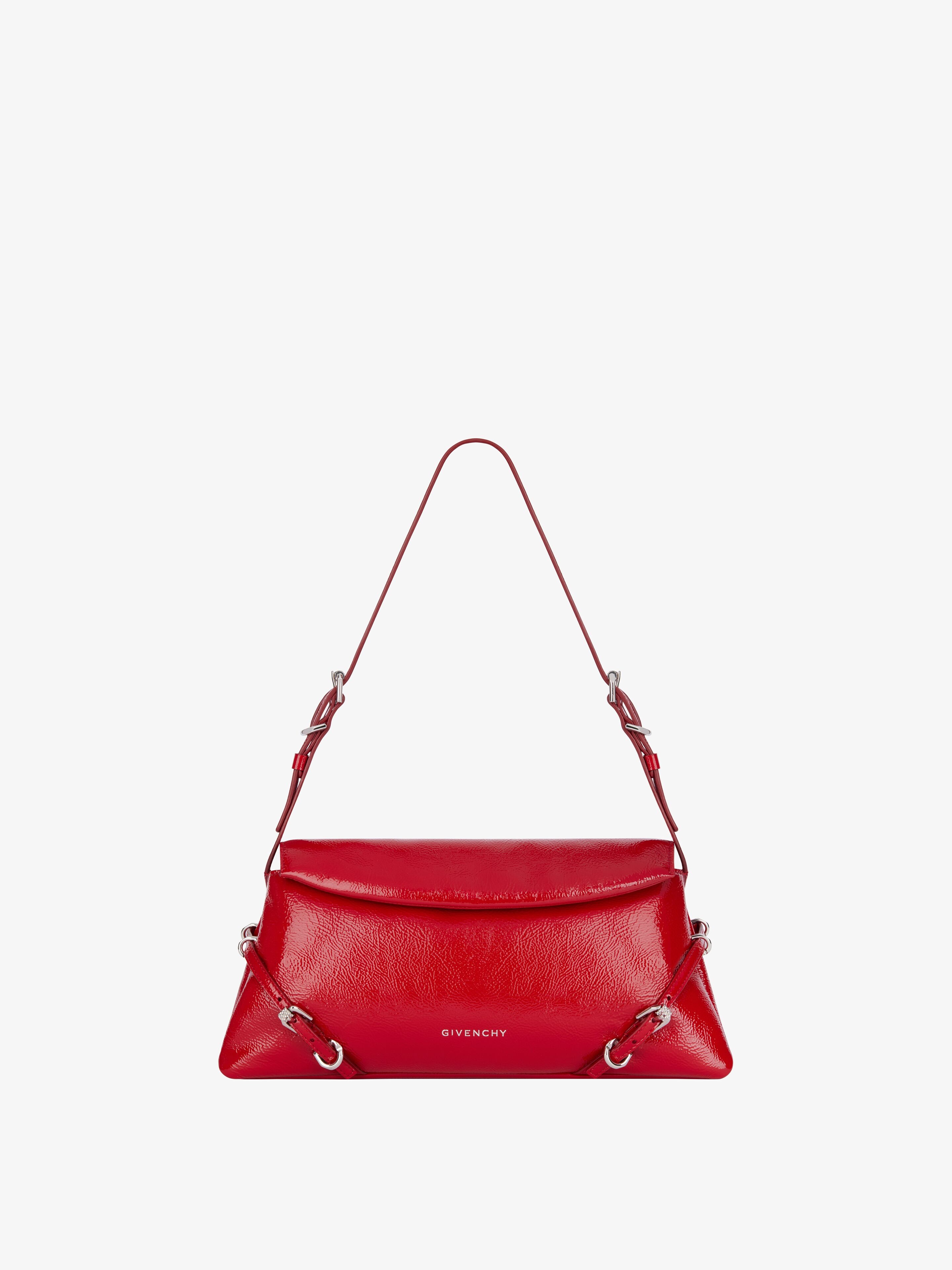 SMALL P'TIT VOYOU BAG IN PATENT LEATHER - 1