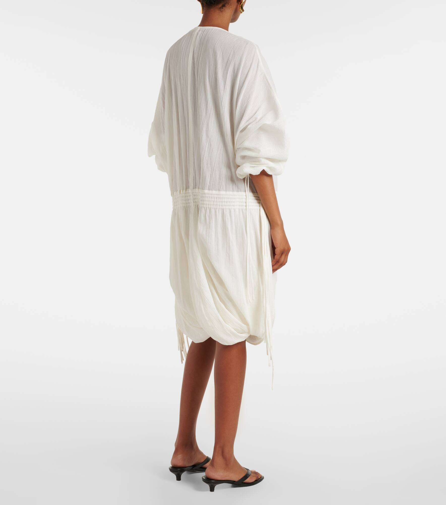 Cotton minidress - 3