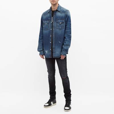 AMIRI AMIRI Core Denim Western Shirt outlook