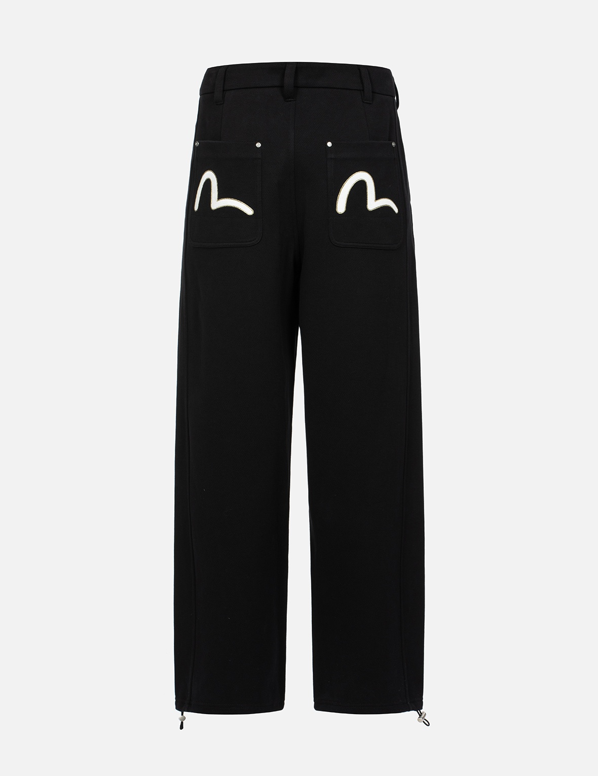 SEAGULL EMBROIDERY FASHION FIT SWEATPANTS - 2