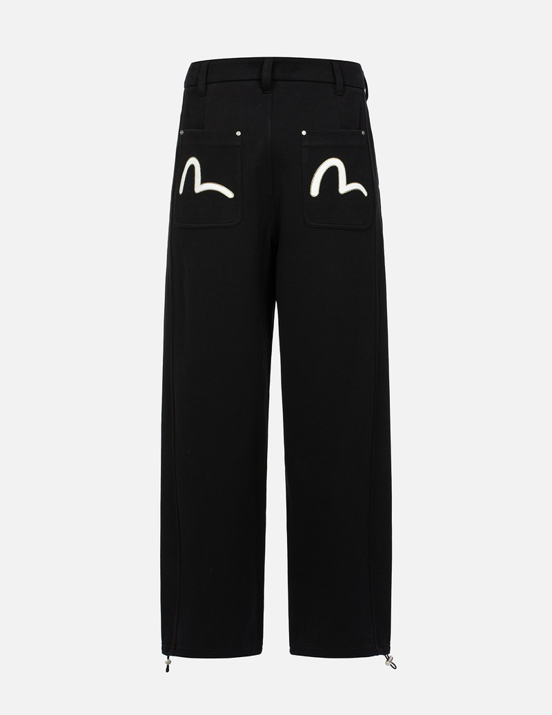 EVISU SEAGULL EMBROIDERY FASHION FIT SWEATPANTS outlook
