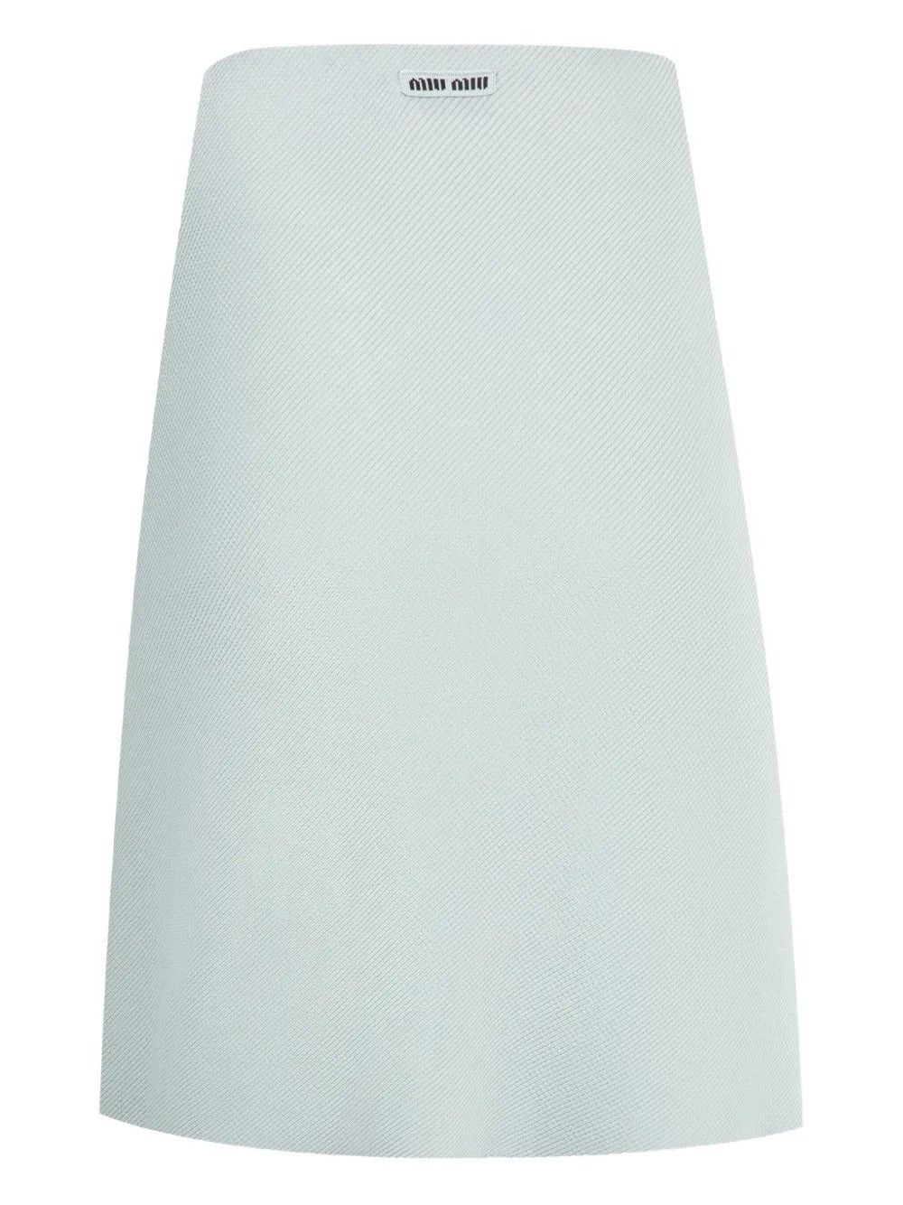 MIU MIU - Women Silk Mid-Length Skirt - 2