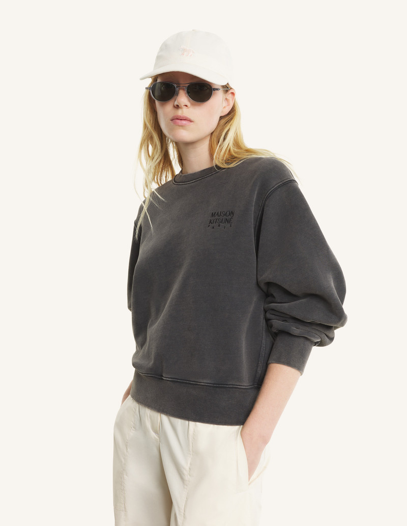 MAISON KITSUNE GALLERY FADED RELAXED SWEATSHIRT 6