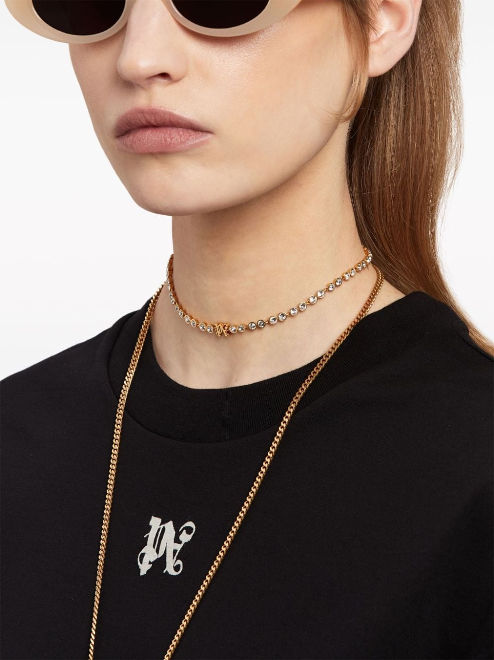 PA monogram cotton T-shirt - 6