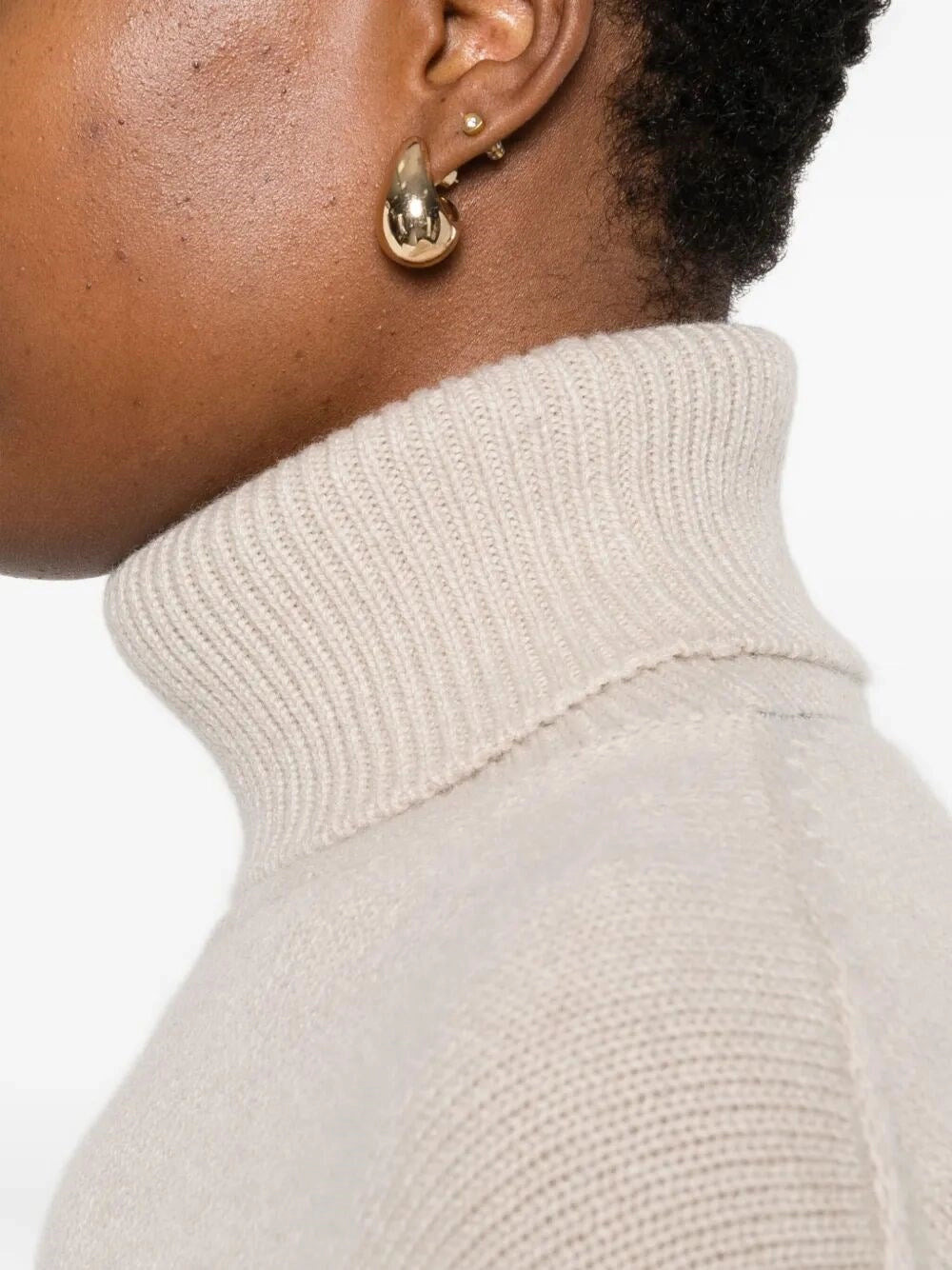 Brunello Cucinelli Women Cashmere Turtle-Neck Sweater - 5