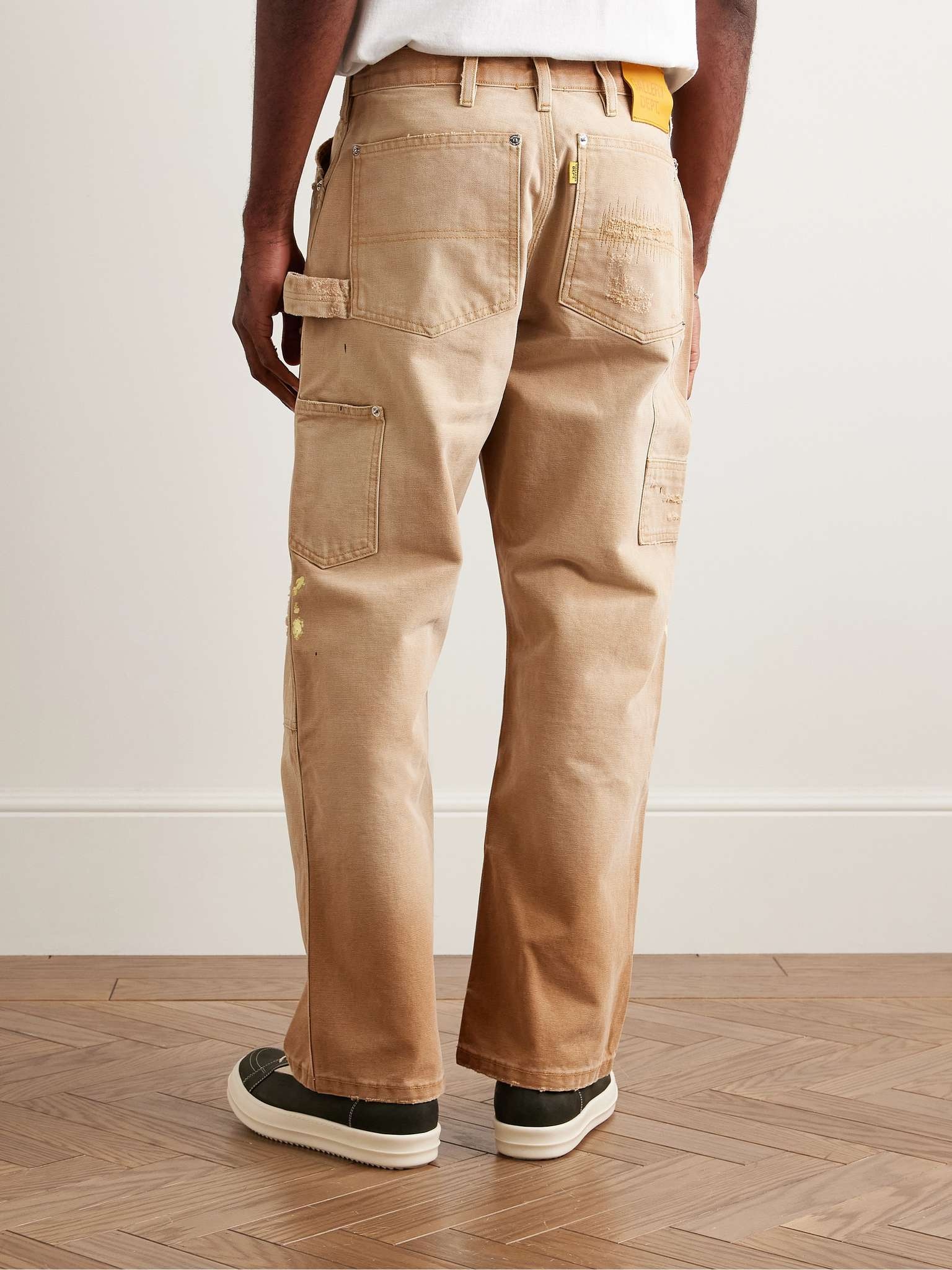 Branko Carpenter Straight-Leg Distressed Jeans - 5