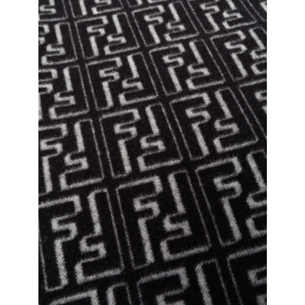 Fendi Black Scarves Men - 3