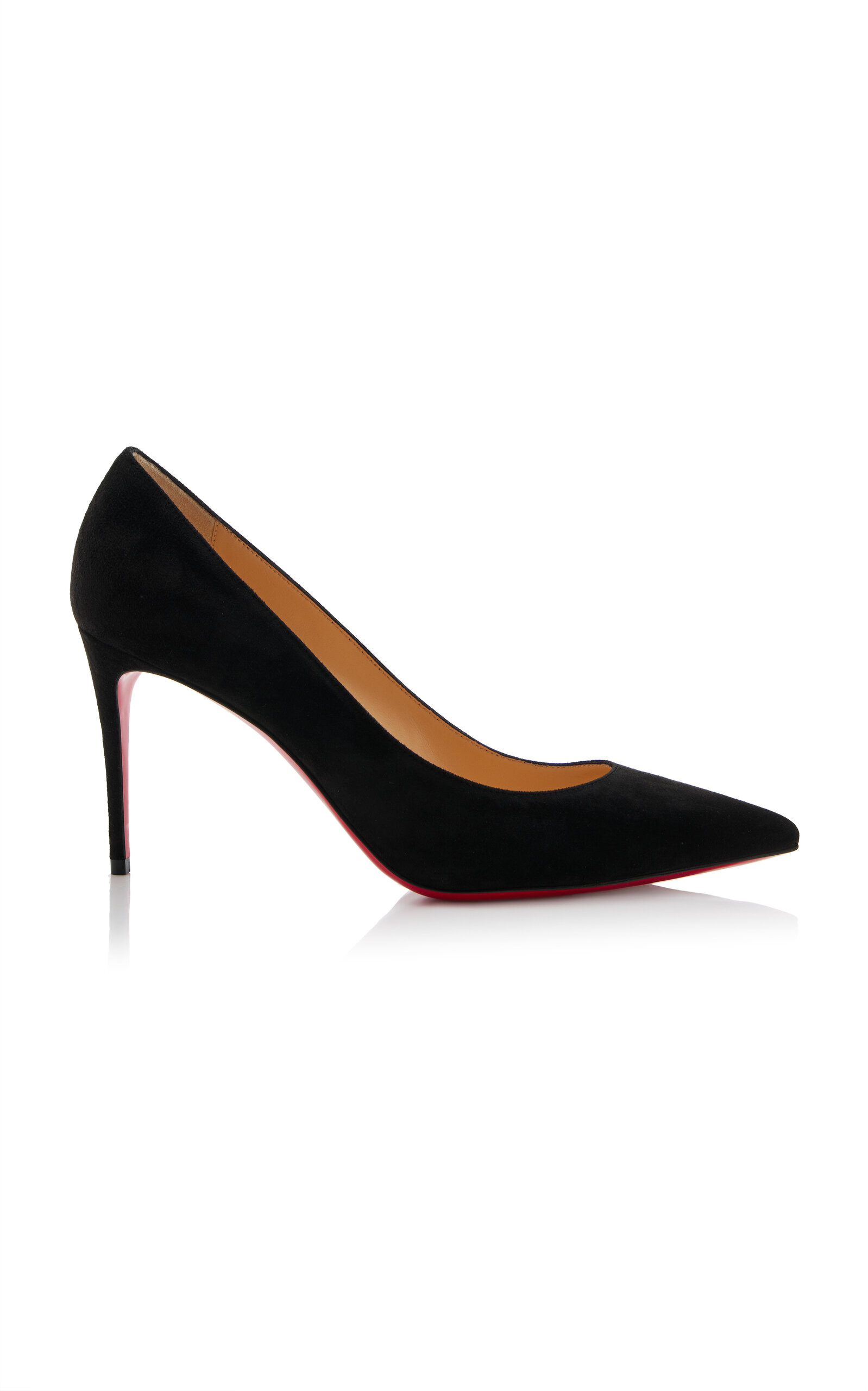 Kate 85mm Suede Pumps black - 1