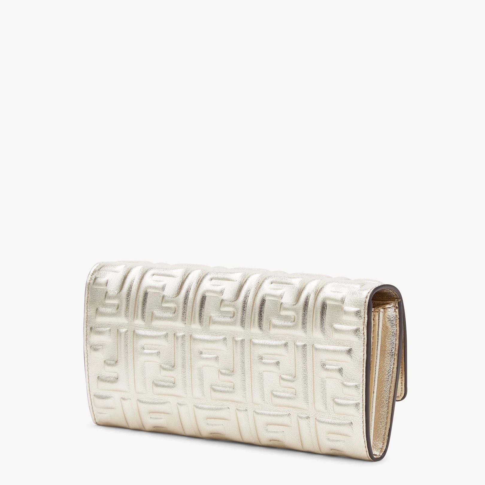 Baguette continental wallet with snap closure. Spacious and well organized, with two gusseted pocket - 2